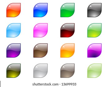 Modern web buttons