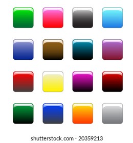modern web buttons