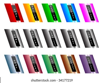 modern web buttons
