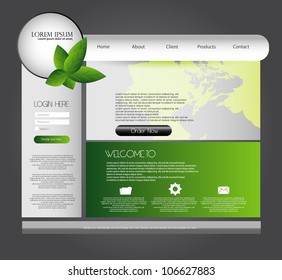 modern web design template