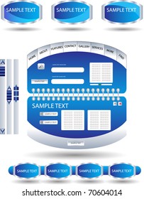 modern web design template