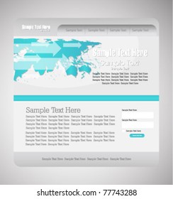 modern web design template