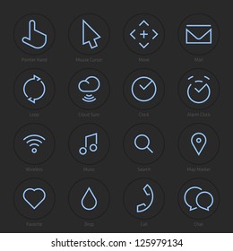 Modern Web Icons