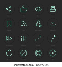 Modern Web Icons