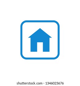 Modern Web Internet communication contact us icons design symbols for technology business all company with high end look on blue color vector illustration isolated on white background