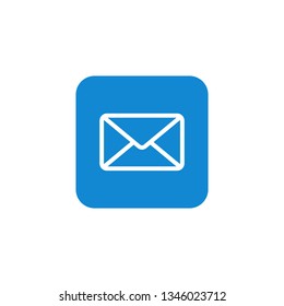 Modern Web Internet communication contact us icons design symbols for technology business all company with high end look on blue color vector illustration isolated on white background