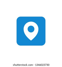 Modern Web Internet communication contact us icons design symbols for technology business all company with high end look on blue color vector illustration isolated on white background