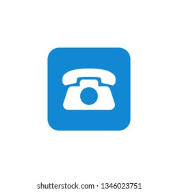 Modern Web Internet communication contact us icons design symbols for technology business all company with high end look on blue color vector illustration isolated on white background