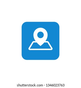Modern Web Internet communication contact us icons design symbols for technology business all company with high end look on blue color vector illustration isolated on white background