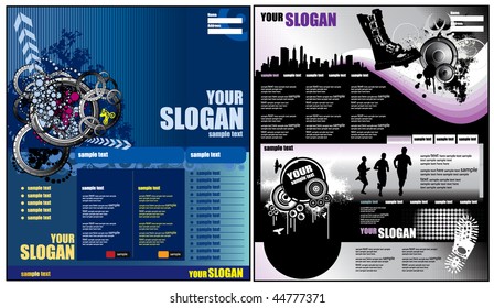 Modernes Webseitendesign