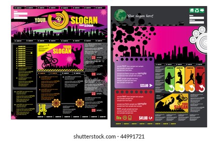 Diseño moderno de páginas web