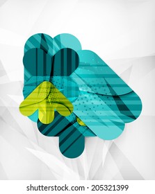 Diseño de presentación web moderno. Plantilla de interfaz o infografía