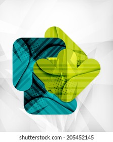 Diseño de presentación web moderno. Plantilla de interfaz o infografía