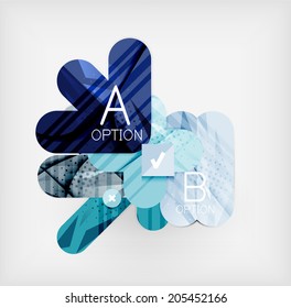 Diseño de presentación web moderno. Plantilla de interfaz o infografía