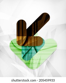 Diseño de presentación web moderno. Plantilla de interfaz o infografía