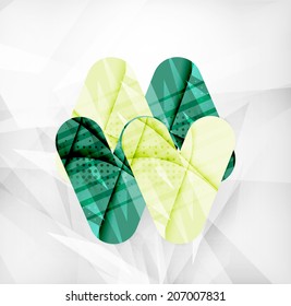 Modern web presentation design layout. Interface or infographic template