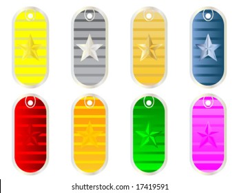 modern web tags illustration
