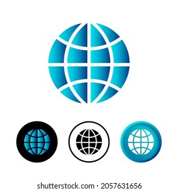 Modernes Web-URL-Symbol