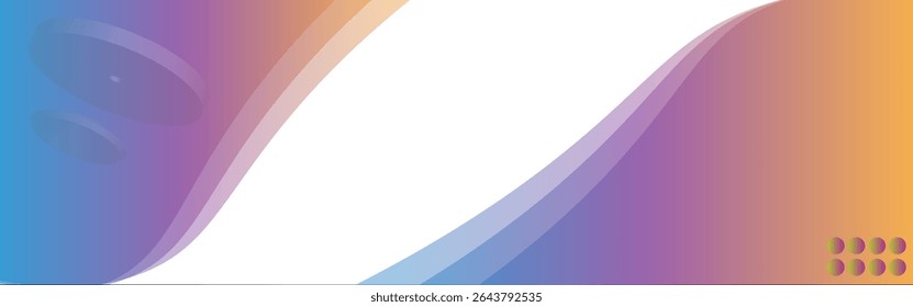 Modern website banner with sleek layout, clean lines, and vibrant accent colors and hero image. Fully layered PSD,AI,EPS for easy editing and customization.