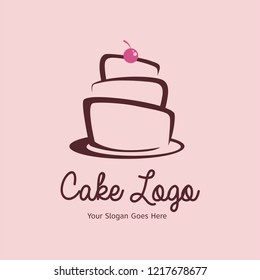 Cake Logo Elegant High Res Stock Images Shutterstock