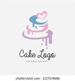 Cake Logo Elegant High Res Stock Images Shutterstock