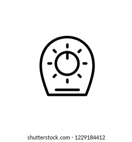 Modern weight icon