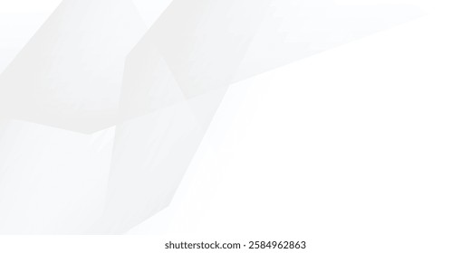 Modern white abstract modern background design. use for poster template on web simple