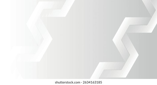 modern white abstract background with dynamic wavy hexagon texture. suitable for wallpaper, banner, cover, and poster