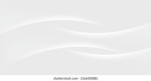 Modern white abstract background for Presentation design,Abstract gray and white wave background, use for poster, template,Smooth gray and white wave background,wave,.illustration,vector