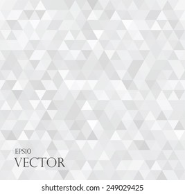 modern white abstract background with triangles