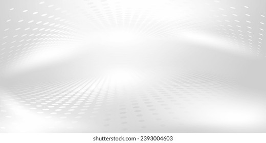 ilustración vectorial de fondo de tecnología abstracta blanca moderna