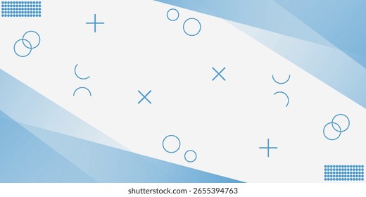 Modern white background blue triangle abstract background. Minimal. Web banner. Geometric shape. 3d effect. Lines stripes triangles. Design. Futuristic. Cut paper or metal effect. Luxury. Premium.