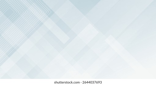 Modern white background with clean geometric shapes. Abstract business wallpaper design. Ideal for technology banners, presentations, websites, and professional digital projects. Vector illustration.