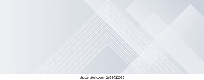 Fondo blanco moderno con Formas geométricas limpias. Abstractas diseño de Fondo de pantalla de negocios. Ideal para Anuncios de tecnología, presentaciones, Sitios web y proyectos digitales profesionales. Ilustración vectorial.