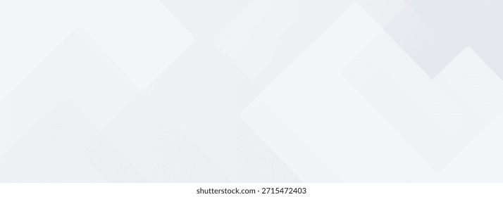 Modern white background with clean geometric shapes. Abstract business wallpaper design. Ideal for technology banners, presentations, Vector illustration, eps10.