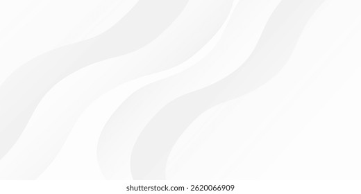 Modern white background with gradient color and artistic dynamic line decoration simple art modern