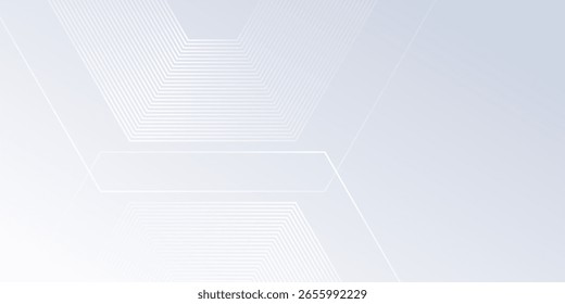 Modern white background with gradient color and artistic simple