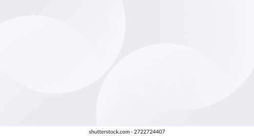Fondo blanco moderno con líneas de círculo gris. Concepto de tecnología de futuro digital abstracto moderno