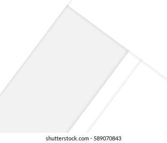 Modern white background with material design , background with layer style, abstract background