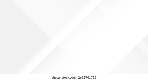 Modern white background. Minimal geometric white light background modern abstract