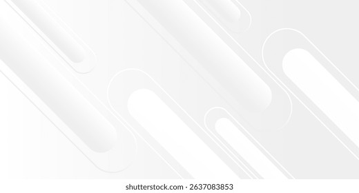 Modern white background. Minimal geometric white light background abstract modern simple art