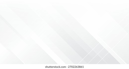 Modern white background with silver light shiny box square rectangle effect vector illustration. Abstract background with modern corporate and business concept