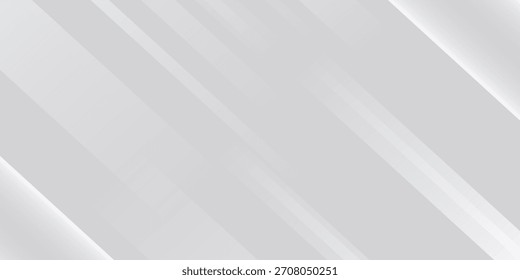 Modern white background with silver light shiny box square rectangle effect vector illustration. Abstract background with modern corporate and business concept