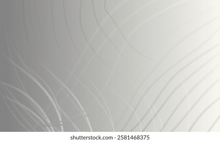 Modern White Background. Technology Banner. Vector Illustration. Abstract Business Wallpaper