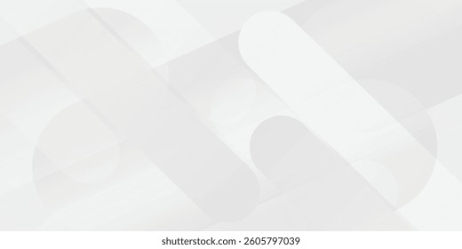 Modern White Background. Technology Banner. Vector Illustration. Luxury Abstract Business Wallpaper eps10.