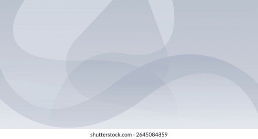 Modern White Background. Technology Banner. Vector Illustration. Abstract Business Wallpaper