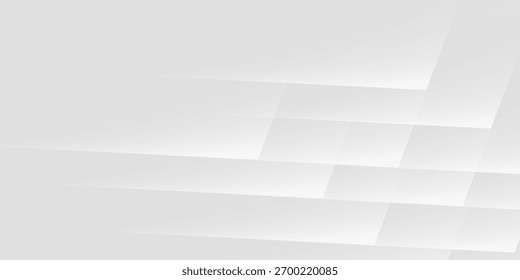 Moderner weißer Hintergrund. Technologie-Banner. Vektorgrafik. Abstraktes Hintergrundbild für Unternehmen