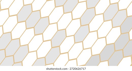 Fondo blanco moderno texturizado con patrón hexagonal abstracto
