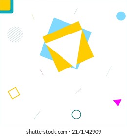 modern white color webinar template vector