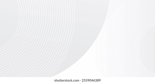 Modern white geometric abstract background overlap layer on bright space  simple